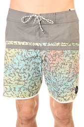 Шорты пляжные Quiksilver Stomp Cracked Black