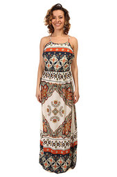 Платье женское Roxy Summer Agadir Border Combo Brown