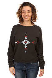 Толстовка классическая женская Billabong Sunset Love Off Black