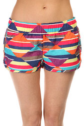 Шорты пляжные женские Roxy Love Bs Desert Point Geo Combo