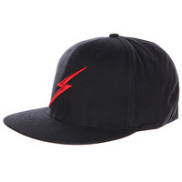 Бейсболка Lightning Bolt Bold Ii Cap Black