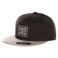 Бейсболка с прямым козырьком DC Raddest Black/Monument