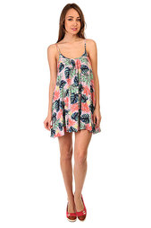 Платье женское Roxy Windy Fly Away Beach Palm Combo Ros