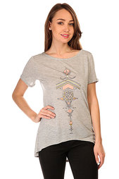 Футболка женская Roxy Sunsettattoo Heritage Heather