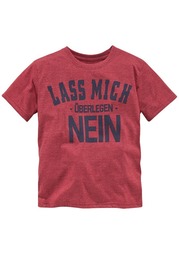 Футболка "LASS MICH -ÜBERLEGEN- NEIN"