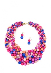 Комплект колье и серьги Inloveny