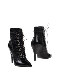 Черные Полусапоги и высокие ботинки Saint Laurent
