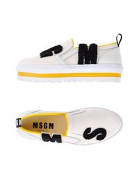 Низкие кеды и кроссовки Msgm