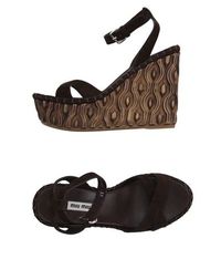 Сандалии MIU MIU