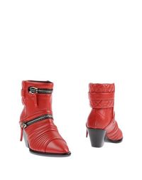 Красные Полусапоги и высокие ботинки Giuseppe Zanotti Design