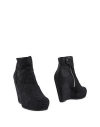 Черные Полусапоги и высокие ботинки Rick Owens
