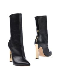 Черные Полусапоги и высокие ботинки Casadei
