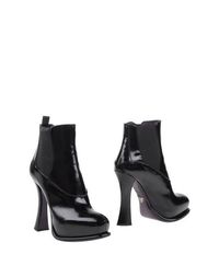 Черные Полусапоги и высокие ботинки Prada