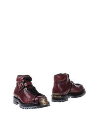 Красные Полусапоги и высокие ботинки MIU MIU