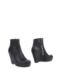 Черные Полусапоги и высокие ботинки Rick Owens