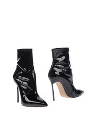 Черные Полусапоги и высокие ботинки Casadei