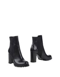 Черные Полусапоги и высокие ботинки Casadei