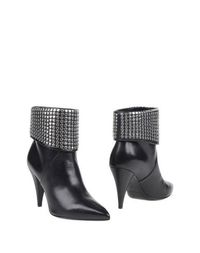 Черные Полусапоги и высокие ботинки Saint Laurent