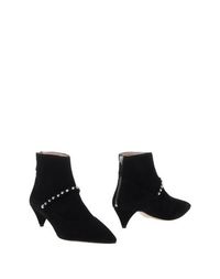 Черные Полусапоги и высокие ботинки MIU MIU
