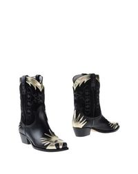 Черные Полусапоги и высокие ботинки Msgm