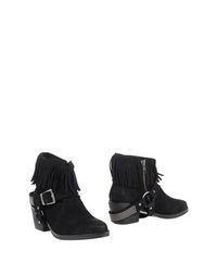 Черные Полусапоги и высокие ботинки Steve Madden