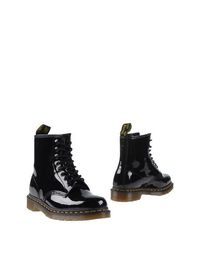 Черные Полусапоги и высокие ботинки DR. Martens