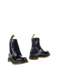 Синие Полусапоги и высокие ботинки DR. Martens