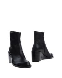 Черные Полусапоги и высокие ботинки ANN Demeulemeester