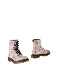 Розовые Полусапоги и высокие ботинки DR. Martens