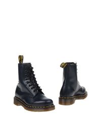 Синие Полусапоги и высокие ботинки DR. Martens