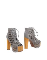 Серые Полусапоги и высокие ботинки Jeffrey Campbell