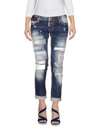 Джинсовые брюки-капри Dsquared2