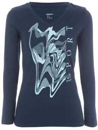 Футболка с длинным рукавом женская Demix