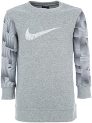 Джемпер для мальчиков Nike Brushed Fleece Graphic Crew