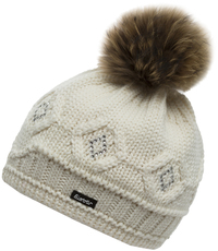 Шапка женская Eisbaer Olivia Fur Crystal