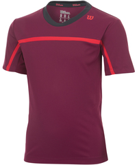 Футболка для мальчиков Wilson Su Colorblock Ringer