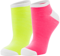Носки женские Wilson No Show Neon Col, 2 пары