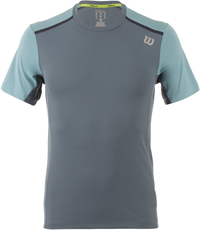 Футболка мужская Wilson Jacquard Crew Blue Mir