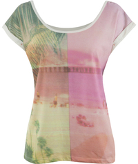 Футболка женская Roxy Photogenic Two Worlds