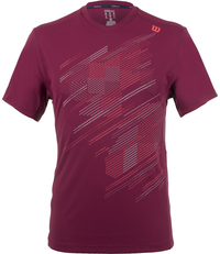 Футболка мужская Wilson SU Blur Plaid