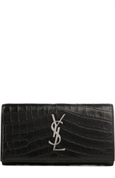 Портмоне Monogramme saint laurent из кожи с тиснением Saint Laurent