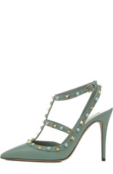 Туфли Rockstud rolling с шипами и на шпильке Valentino