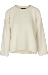 Шерстяной пуловер с укороченным рукавом Isabel Marant