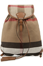 Текстильный рюкзак с кожаной отделкой Chiltern Burberry