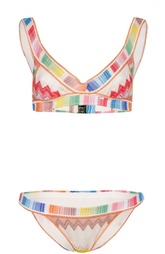 Вязаный купальник на широких бретельках Missoni