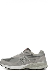 Кроссовки из натурального нубука с нейлоновыми вставками New Balance