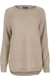 Льняной вязаный пуловер Polo Ralph Lauren