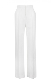 Хлопковые прямые брюки с завышенной талией Stella McCartney