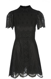 Приталенное хлопковое платье Valentino