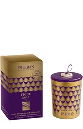 Декоративная арома-свеча "Черный инжир" Esteban